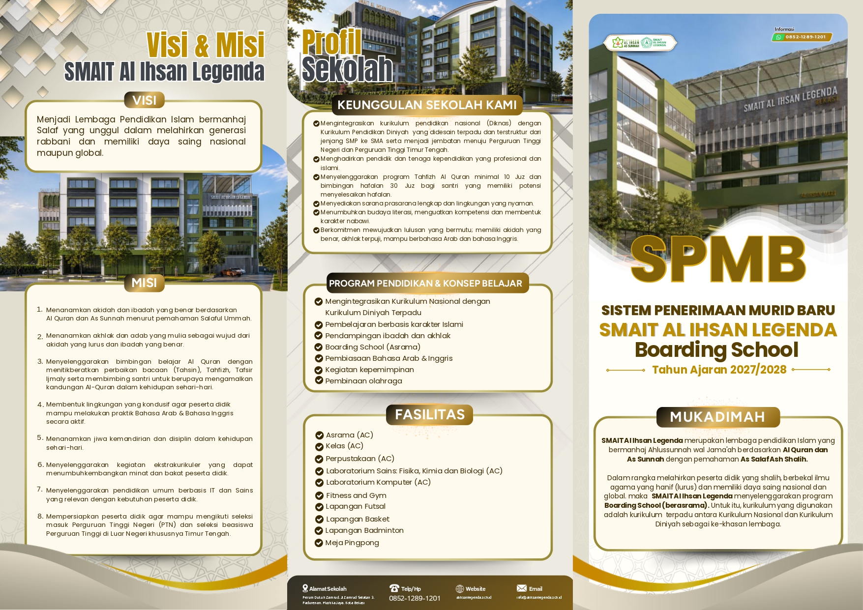 Brosur SMAIT Boarding