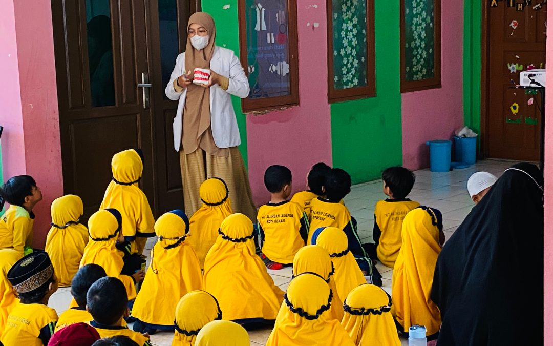 Penyuluhan Kesehatan Gigi TKIT Al Ihsan Legenda Bersama drg. Sarah Noor Alana: “Anak Sehat Gigi Kuat”