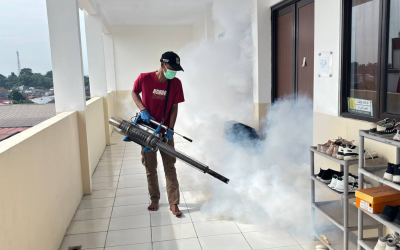 Kegiatan Fogging untuk Lingkungan Sekolah yang Sehat dan Aman